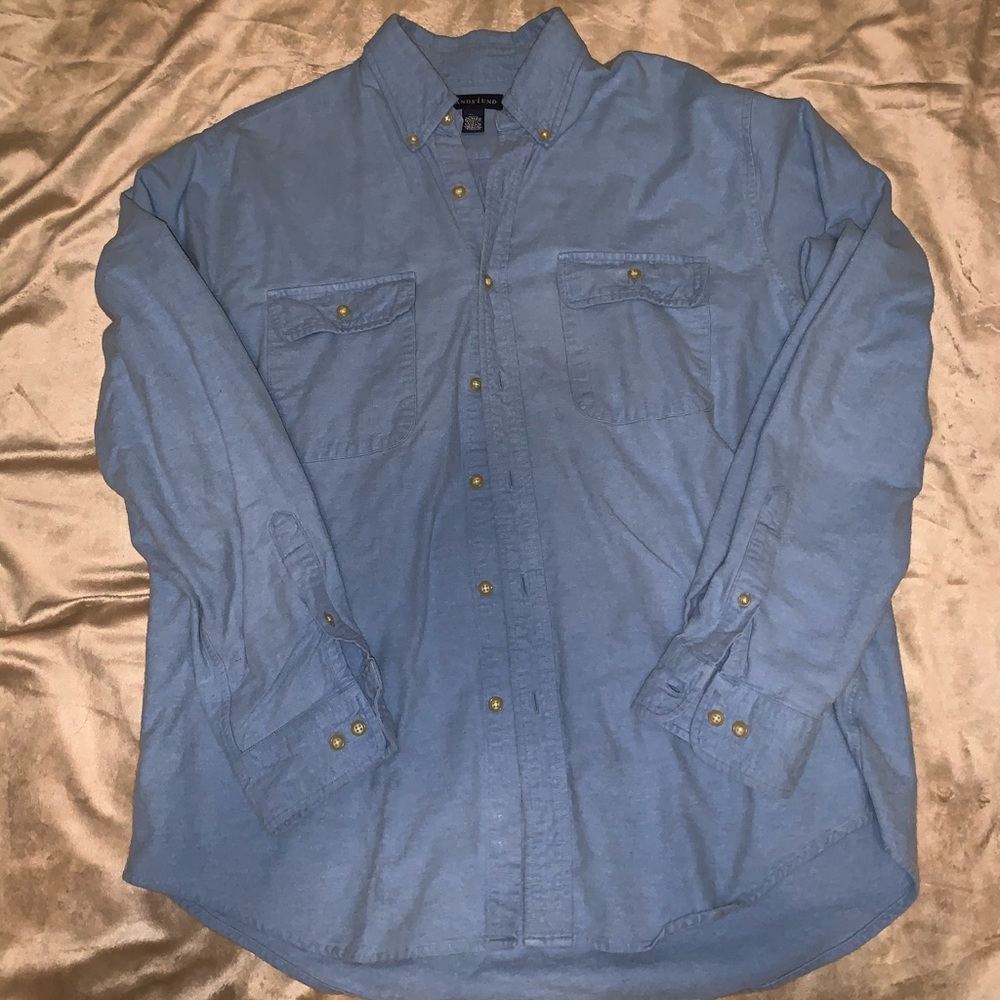 Lands End button-up
